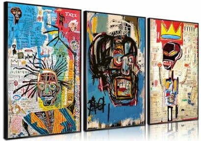 Lot de 3 Impressions Abstraites sur Toile