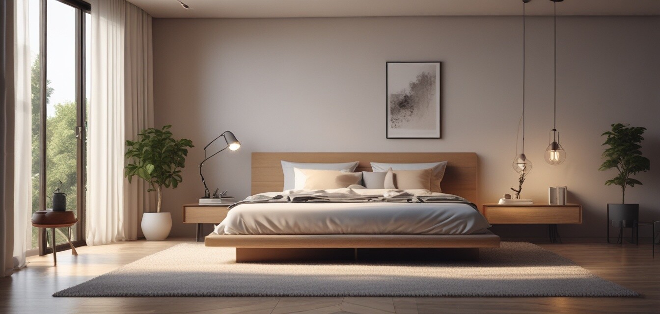 Chambre à Coucher Relaxante