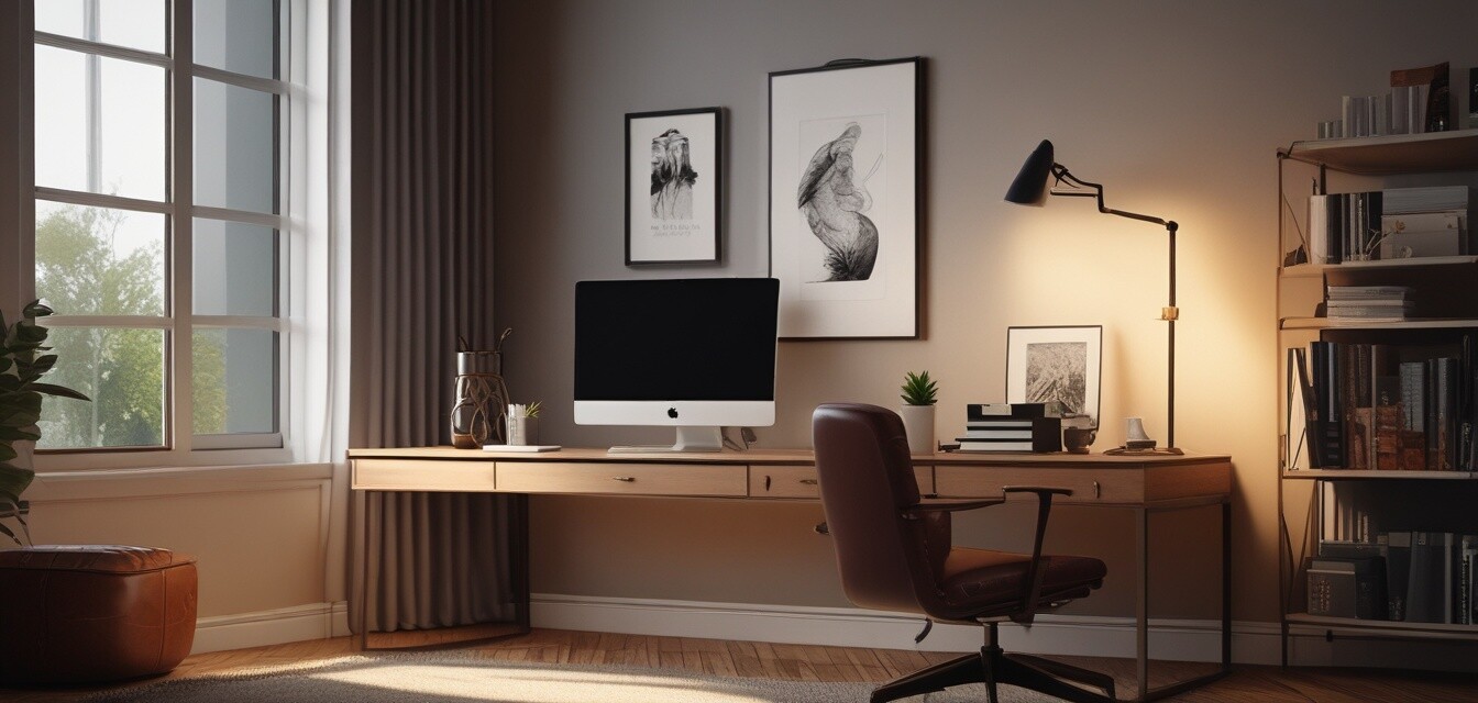 Éclairage de bureau
