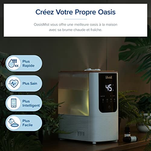 LEVOIT Humidificateur Intelligent WIFI