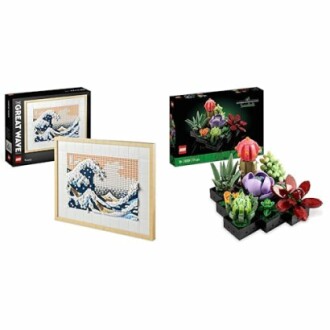 LEGO Art Hokusai et Succulentes